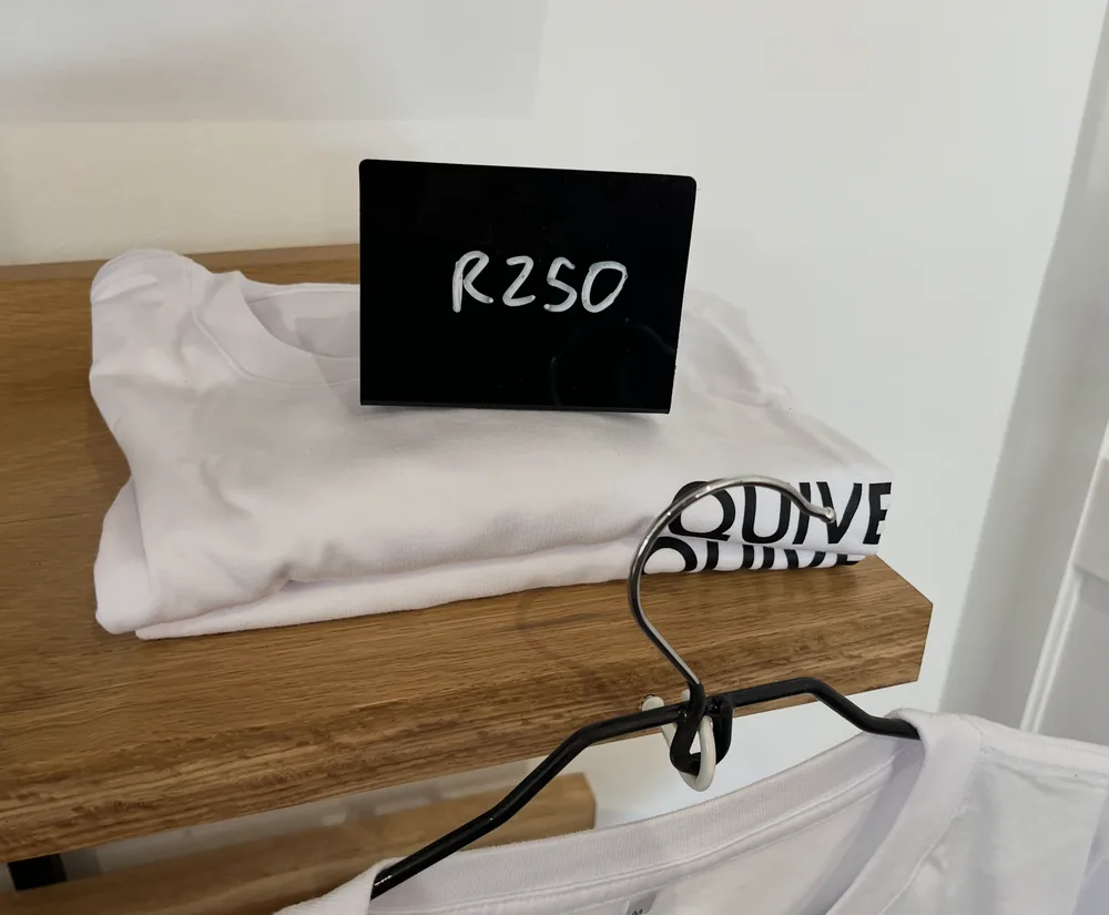 Folded white Quiver T-shirt